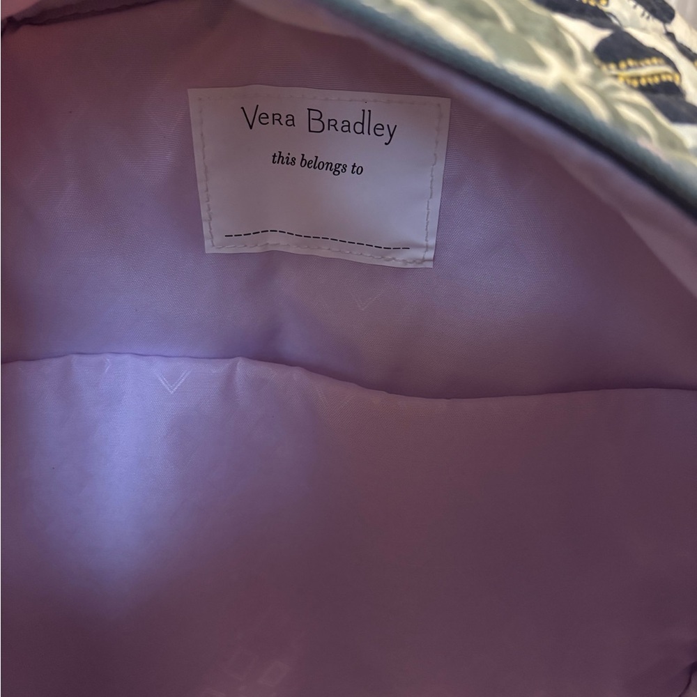 Vera Bradley Quilted Leaf Pattern Backpack - image 7